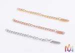 Fadeless Hypoallergenic Extenders SS Bulk Jewelry Chain
