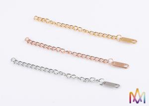 China Fadeless Hypoallergenic Extenders SS Bulk Jewelry Chain factory