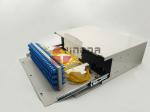 Dustproof Fiber Optic Patch Panel ODF SC Optical Distribution Frame Metal Slide