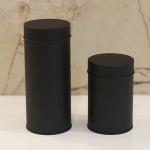 Metal Round Tin Box Round Tin Canister Round Tea Tin Box