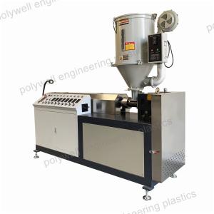 China Semi-Automatic Plastic Heat Insulation PA66 Strip Extruder Production Line factory