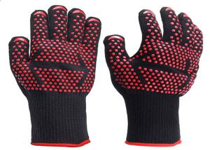 China Flexible Hands Silicone Cooking Gloves 29 X 15 Cm Size OEM Service factory