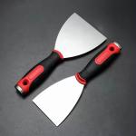 Carbon Steel Flexible Putty knife Set Premium Stainless Steel Spackle Knife