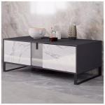 Nordic Home Room Furniture Anti Scratch Marble TV Cabinet Coffee Table