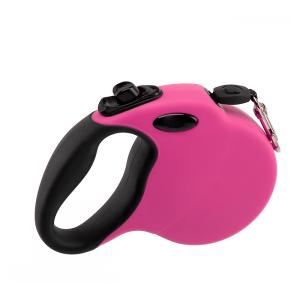 China Non-slip Handle Nylon Retractable Reflective Dog Leash Rope Leash for Dog Accesorios Para Mascotas factory