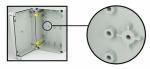 Durable Plastic Small Weatherproof Junction Box Electronic Waterproof Enclosure