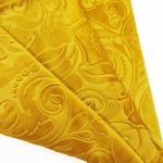 3D Embossed Sofa Holland Velvet Fabric 320gsm 150D