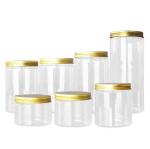 Versatile 500ml Plastic Double Sealed Jar Perfect For Honey Dry Fruits And