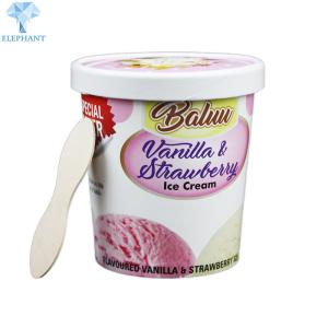 China OEM ODM Paper Frozen Yogurt Cups factory