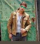 Motorcycle Streetwear Jean Jacket OEM Casual Style Custom Size