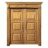 Buy cheap Anti UV Solid Wood Entrance Doors MDF Board Waterproof 210cm Height from wholesalers