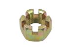 Yellow Zinc Plated M16-M36 Grade 8 Hex Nuts with Slots