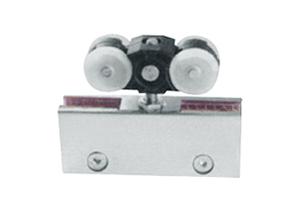 China Heavy Loading Capacity Sliding Door Hanger Roller For Frameless Door factory