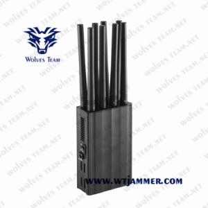 China 12 Bands 25m 12W GSM 3G 4G 5g Mobile Phone Signal Blocker factory