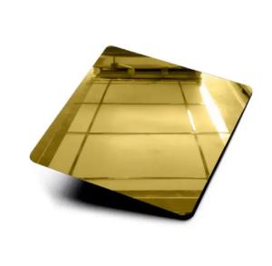 China Superior Mirror Finish Stainless Steel Sheet For Precision And High End Design factory