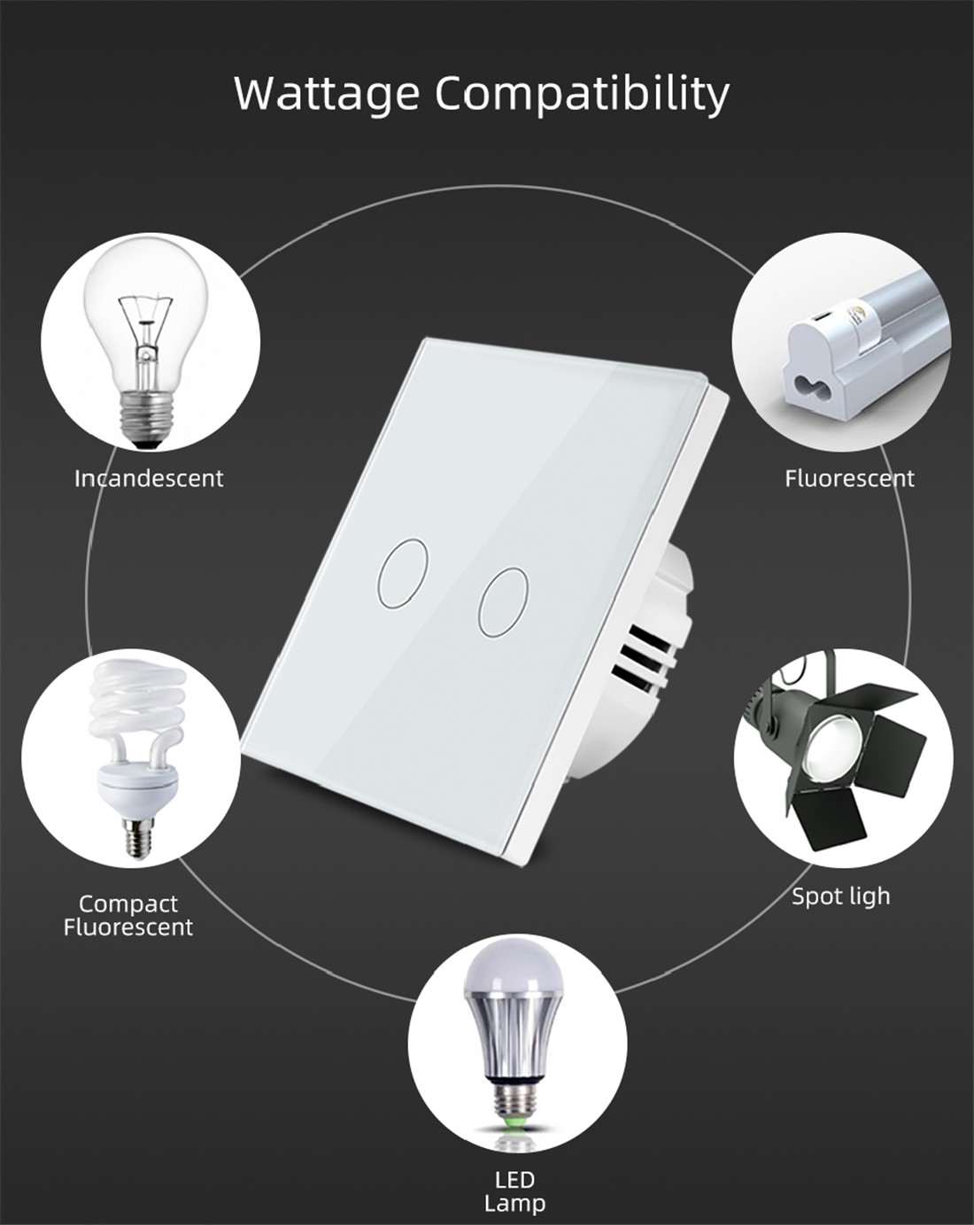 Smart touch switch