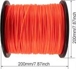 0.080" Square Nylon String Trimmer Line Weed Wacker Eater Customized Label