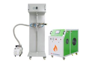 China Oxyhydrogen Flame Glass Lathe Machine Vertical Customization factory