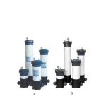3-5 Elements Capacity PVC Filter Housing For Electroplating Factory Sewage