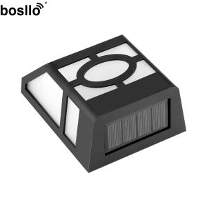 China Outdoor Lighting Solar Wall Lights with 2V 100W 0.2W Monocrystalline Silicon Panel and 6-8 Hours Charging Time factory