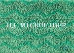 W Shaped jacquard Microfiber Wet Mop Pads 80% polyester 20% polyamide