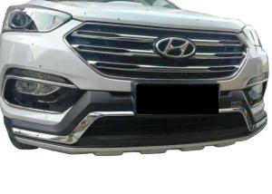 China Protection Bars Front and Rear Bumper Guards for 2016 HYUNDAI IX45 Santafe factory