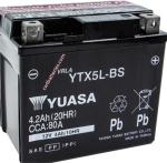 Yuasa YTX5L-BS Battery 12V 4Ah 10HR for High-performance Motorcycles Watercraft