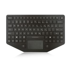China Anti Microbial Coating Military Rugged Keyboard 93 Key Silicone Material on sale