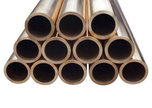 China Round Straight 99.9% Copper Pipe Tube C10100 C10200 C11000 factory