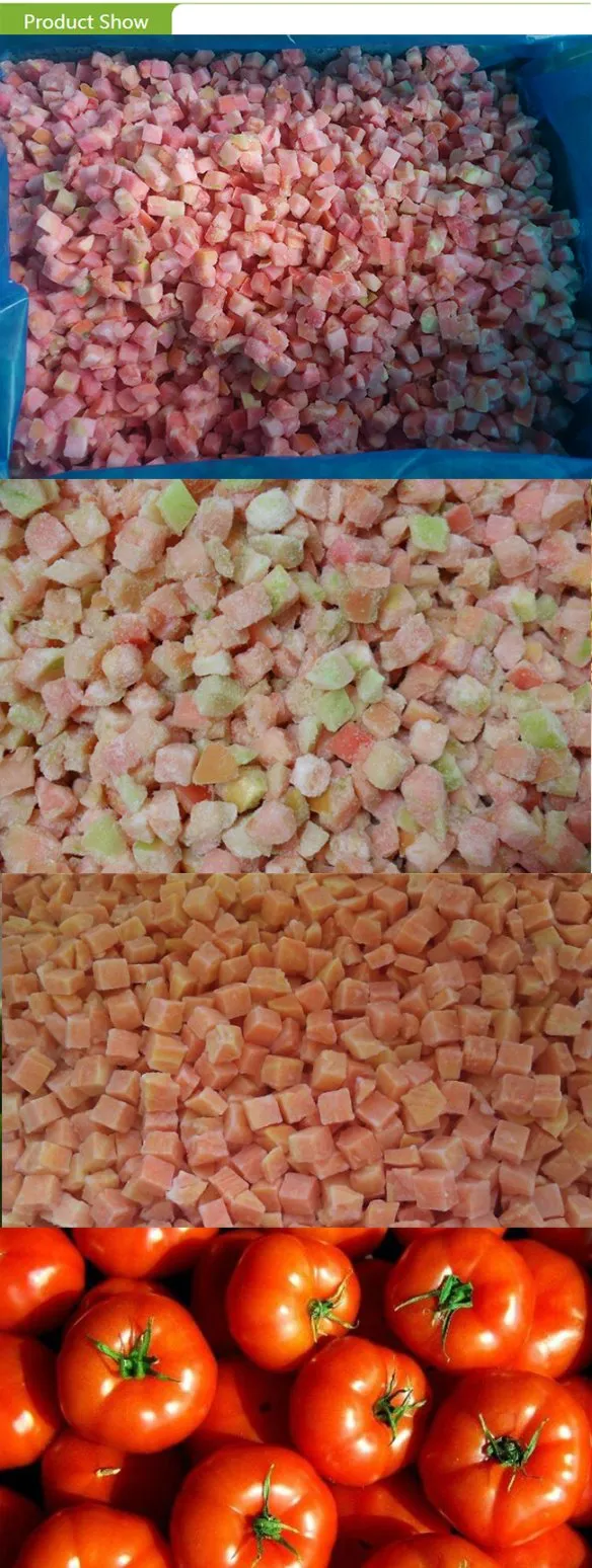 Premium IQF Frozen Tomatoes - HACCP Certified for Quality Assurance