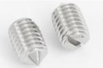DIN553 Stainless Steel Cone-Point Slotted Drive Set Screws Slotted Cone-Point