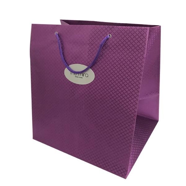 Shopping Packaging Custom Printed Paper Gift Bags Offset Printing For Clothes
