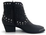 Comfortable Autumn Women Shoe Boots Mid Calf Length With Rubber Outsole