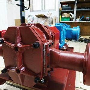China Wear - Resistant Sludge Feed Pump Lobe Pump With NBR Coating Rotor factory