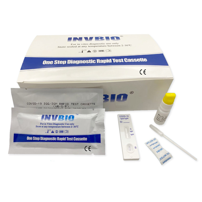 2019-NCoV Antibody Fast Detection Kit Colloidal Gold Self Test 15min