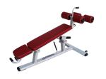 Life Fitness Gym Rack And Bench , Adjustable Abdominal Crunch Bench