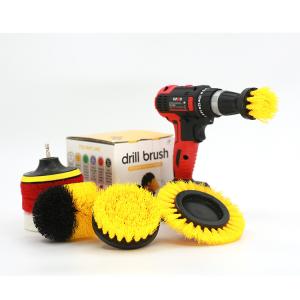 China 8 Pcs Drill Cleaning Brush Attachment Set For Car Household factory