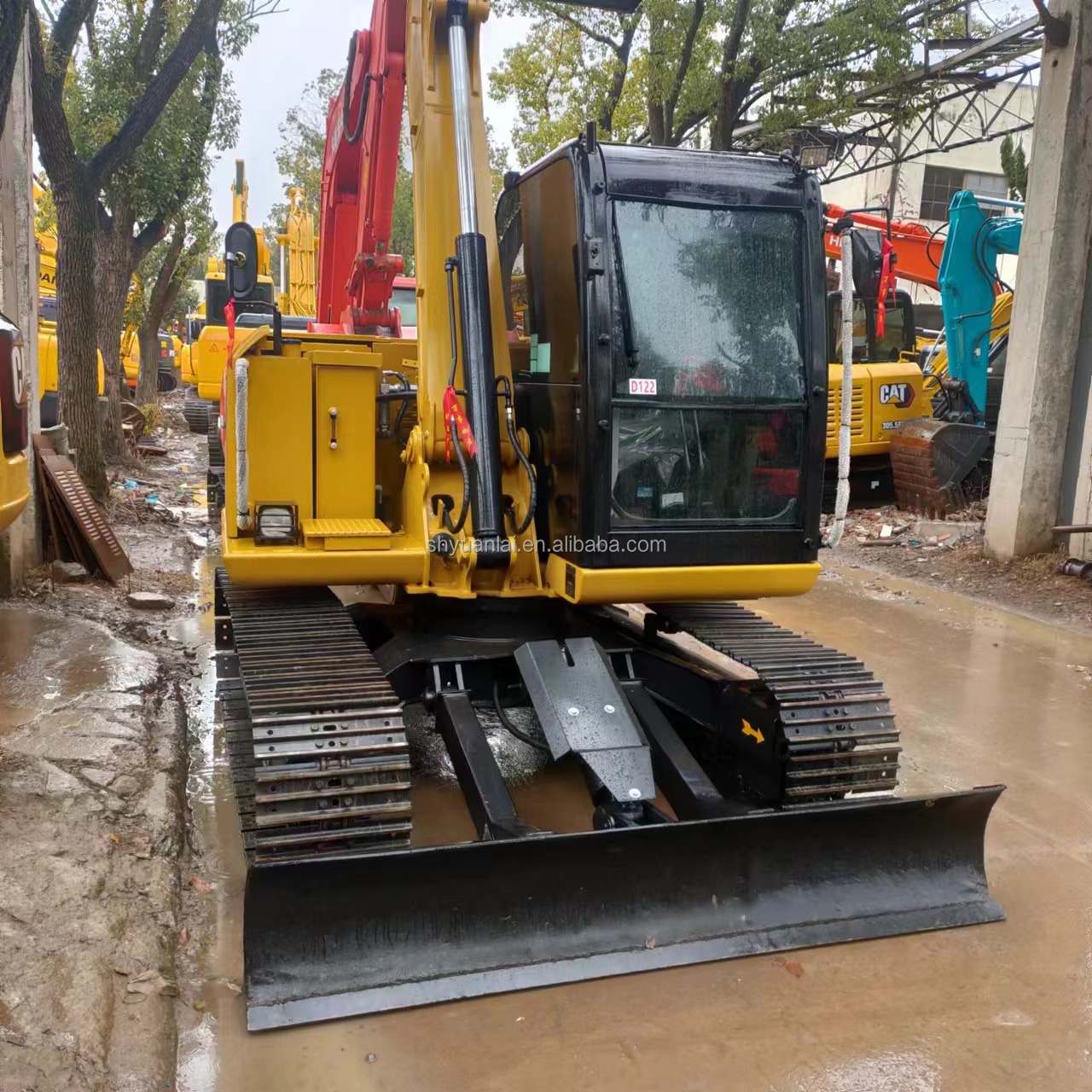 Mini Used CAT 307D Excavator Hydraulic Crawler Small Caterpillar Excavator 7Ton Good Condition