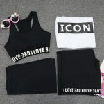 Womens Yoga Sets Five 5 Pieces Set Training Sports Sets Female Workout Clothes