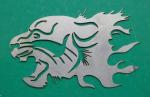 Stainless steel and mild steel CNC fiber laser cutting machine with laser power