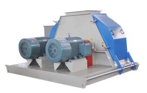 China Farm Use Straw Hammer Mill Equipment Dry Grass Grinding Machine Dual Rotors factory