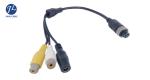 Video Audio Power DC BNC RCA Cable For Vehicle Security Camera System