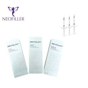 China Deep Sub Q Dermal Filler Revolax Hyaluronic Acid Filler For Cheek Lines factory