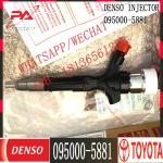 diesel common Rail Fuel Injector 23670-30050 095000-5880 095000-5881 FOR TOYOTA