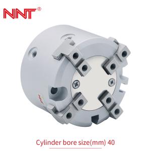 China Round Objects Pneumatic Cylinder Gripper 4 Jaw Easy Maintenance factory