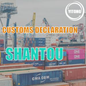 China General Cargo Customs Declaration Service In Shantou With Labeling Packing factory