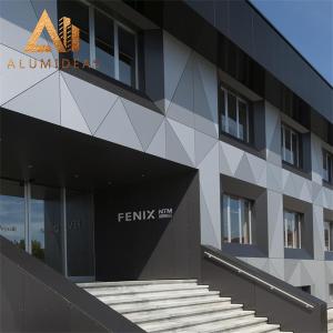 China Decorative external aluminium composite panels factory