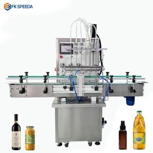 China 10-100ml Liquid Oil Water Wine Bottle Filling Machine with Customizable Filling Volume factory