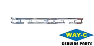 China Tricycle TUKTUK Motorcycle Rear Bumper Geg Guards Crash Guard Assy For BAJAJ RE factory