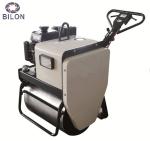 Single Drum Road Roller Machine 5.2KW Walk Behind With Diesel / Gasoline Fuel